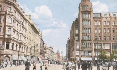 Pražské Příkopy - kdysi centrum německého kulturního a intelektuálního života (FB)