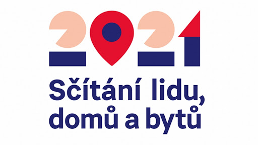 Sčítání lidu 2021 - oficiální logo (Český statistický úřad)