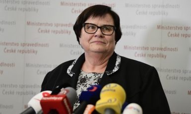 Ministryně spravedlnosti Marie Benešová (za ANO)  (ČTK)