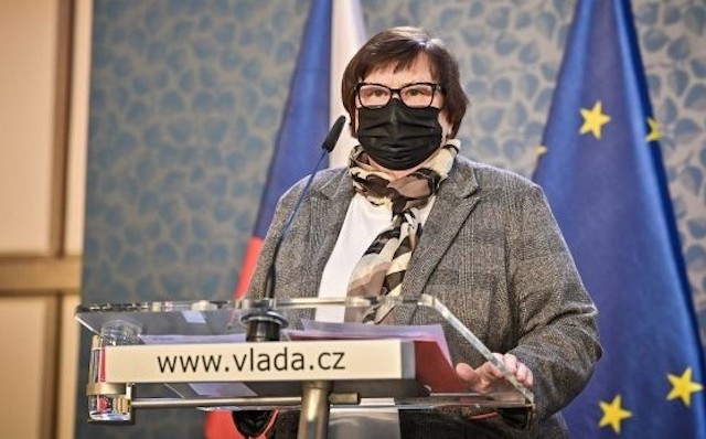 Ministryně Marie Benešová (za ANO) (ČTK)
