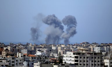 Násilnosti mezi Izraelem a Palestinou (ČTK/AP/Hatem Moussa)
