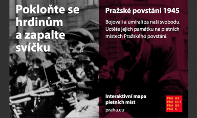 Praha si připomíná Pražské povstání (Magistrát Hlavního města Prahy)