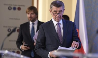 Adam Vojtěch a Andrej Babiš (ČTK)