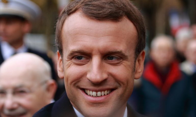 Francouzský prezident Emmanuel Macron (Wikimedia)