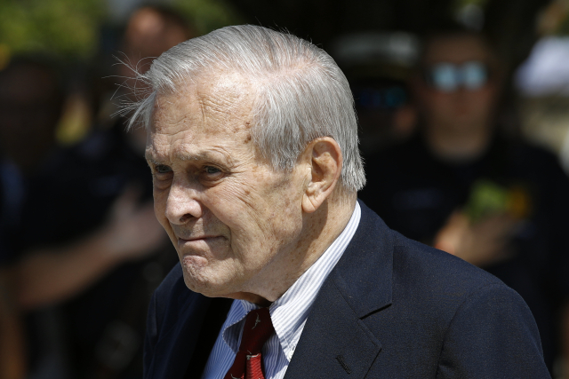 Donald Rumsfeld (ČTK/AP/Patrick Semansky)