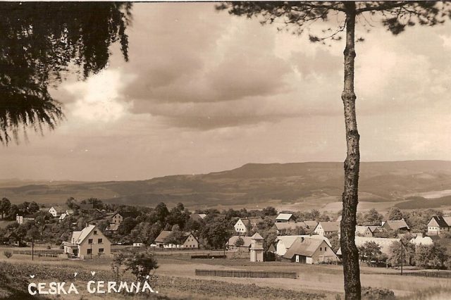 Obec Česká Čermná na Náchodsku (Fotosbírka Miloše Doležala)