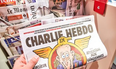 Francouzský satirický časopis Charlie Hebdo (AdobeStock)
