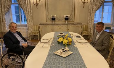 Miloš Zeman jednal s Andrejem Babišem. (ČTK)