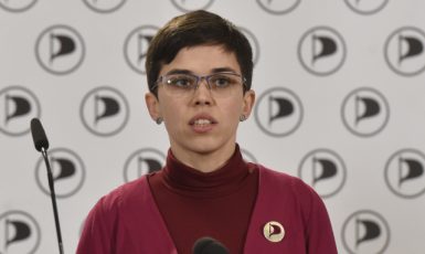 První místopředsedkyně Pirátů Olga Richterová (ČTK)