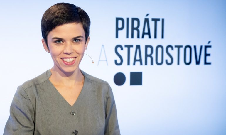 Olga Richterová, lídryně Pirátů a Starostů v Praze. (Profimedia.cz)