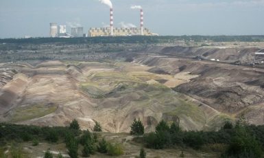 Důl a elektrárna Bełchatów v Polsku (Adam Chamczyk/wikimedia commons)