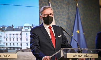 Premiér Petr Fiala (ODS) (Úřad vlády ČR)