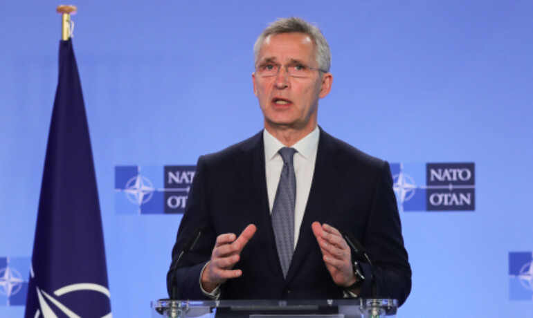 Generální tajemník NATO Jens Stoltenberg (ČTK/XINHUA/Zheng Huansong)
