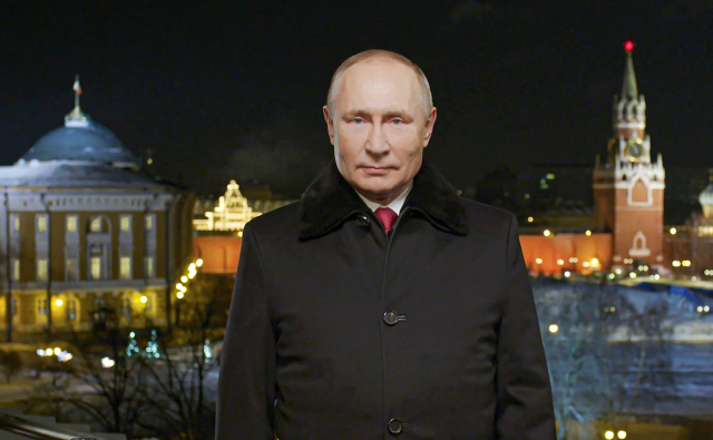 Ruský prezident Vladimir Putin (ČTK/AP/Uncredited)