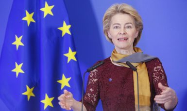 Předsedkyně Evropské komise Ursula von der Leyenová (Evropská unie)
