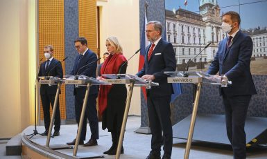 Government Press Conference (Government Office of the Czech Republic)