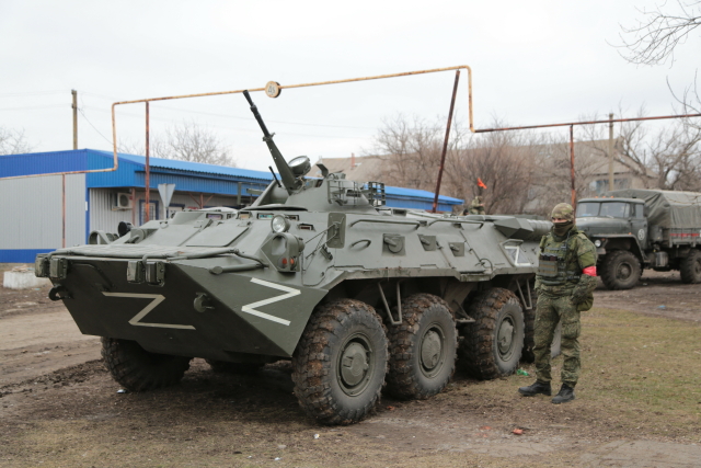 Ruská armáda na Ukrajině. Ilustrační foto (ČTK/ABACA/AA/ABACA)