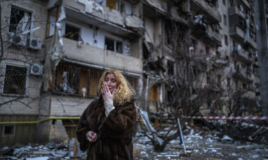 Útoky ruských vojsk zasahují i obydlí civilistů. (ilustrační foto) (ČTK/AP/Emilio Morenatti)