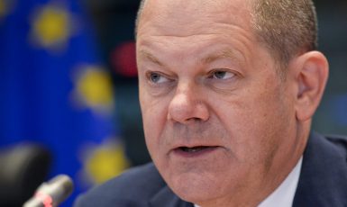 Německý kancléř Olaf Scholz (Evropská unie)