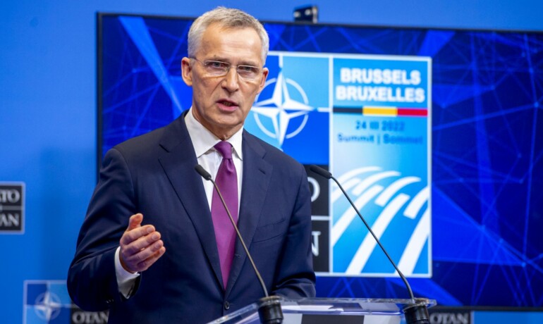 Generální tajemník NATO Jens Stoltenberg  (Severoatlantická aliance / se souhlasem)