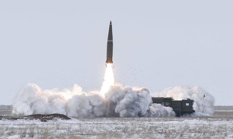 Ruská raketa. Ilustrační foto (Mil.ru, wikimedia, CC BY 4.0)