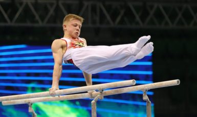 Ruský gymnasta Ivan Kuliak (Martin Rulsch / Wikimedia Commons / CC BY-SA 4.0)
