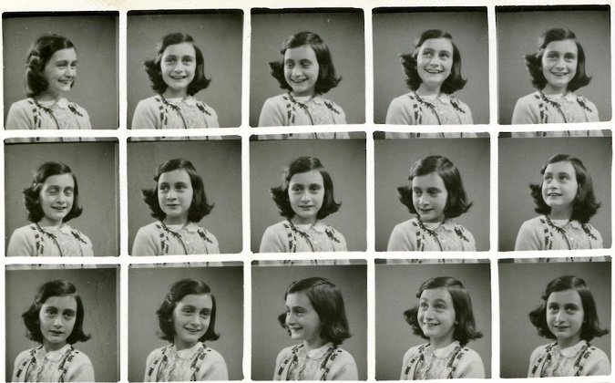 Fotografie pro cestovní pas Anne Frankové z roku 1939 (Vysotsky / wikimedia commons / CC BY 4.0)