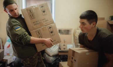 Humanitární pomoc pro Ukrajinu (ČTK/ABACA/AA/ABACA)