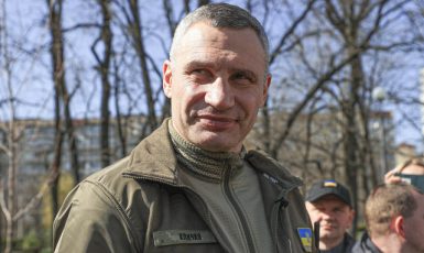 Starosta Kyjeva Vitalij Kličko
 (ČTK/ABACA)