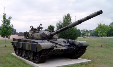 Tank T-72. Ilustrační foto (Balcer, wikimedia, ,CC BY-SA)