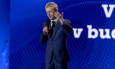 Miloš Vystrčil na 30. kongresu ODS (ODS / se souhlasem)