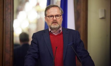 Premiér Petr Fiala (ODS) (Úřad vlády ČR)