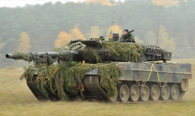 Německý armádní tank Leopard 2. (commons.wikimedia.org/Public Domain)