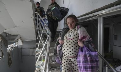 Marianna Vishegirskaya (ČTK/AP/Evgeniy Maloletka)