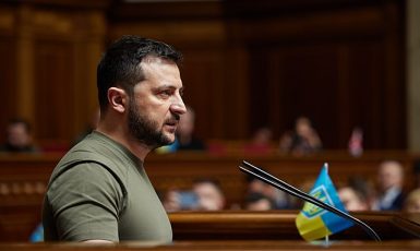 Ukrajinský prezident Volodymyr Zelenskyj (President Of Ukraine / Wikimedia Commons / CC0)
