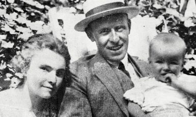 Vančura se svou ženou Ludmilou, rok 1923 (Wikimedia Commons / volné dílo)