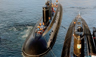 Ruské ponorky (Mil.ru / Wikimedia Commons / CC BY 4.0)