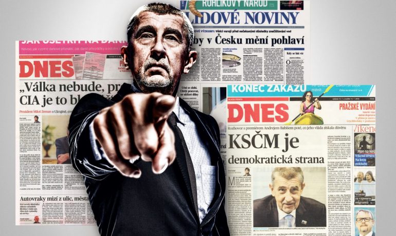 Andrej Babiš svoje média používá jako nástroj politického boje. (FORUM 24)