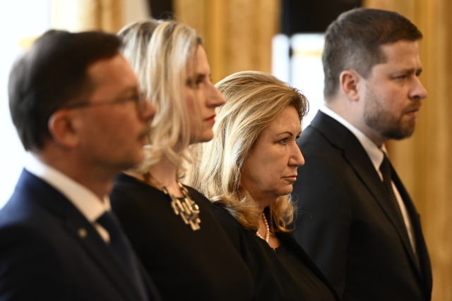 Prezident Miloš Zeman jmenoval členy bankovní rady České národní banky (ČTK/Deml Ondřej)