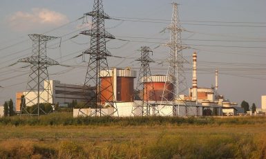 Jihoukrajinská jaderná elektrárna (Valdimir, wikimedia, CC BY-SA 3.0)
