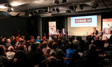 Debata deníku FORUM 24 v Rock Café (Pavel Hofman / FORUM 24)