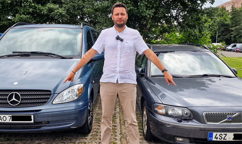 Ondřej Prokop (ANO) našel dvě auta s mimopražskou SPZ (Hnutí ANO)