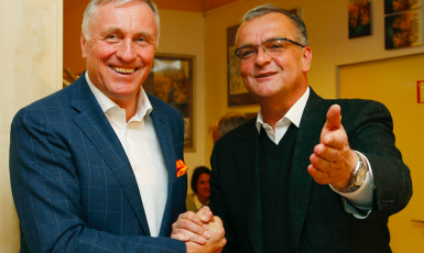 Mirek Topolánek a Miroslav Kalousek (profimedia.cz)