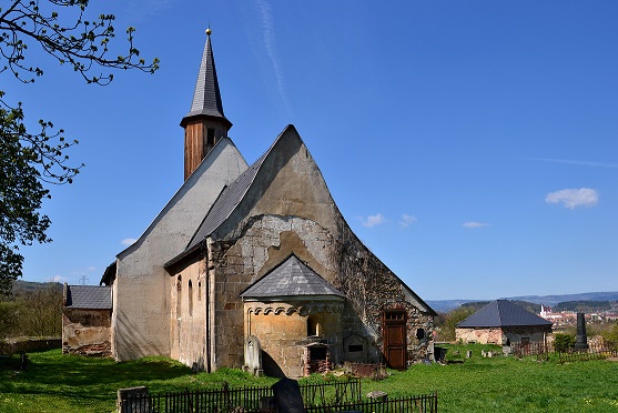 Kostel sv. Vavřince v Želině u Kadaně (Petr Kinšt / Eikimedia commons / Public domain)
