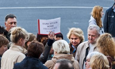 Ruští turisté nejsou v EU vítáni (Lars Lundqvist, Flickr, CC BY-NC-SA 2.0))