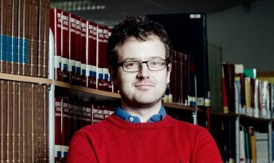 Rusista Karel Svoboda z Katedry ruských a východoevropských studií Univerzity Karlovy (Fakulty sociálních věd Univerzity Karlovy / se souhlasem)