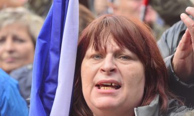 Demonstrace Česká republika na 1. místě na Václavském náměstí v Praze (28. září 2022) (Zbyněk Pecák / se souhlasem autora)