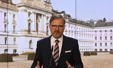 Premiér Petr Fiala (ODS) (ČTK / Krumphanzl Michal)