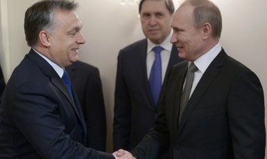 Viktor Orbán na návštěvě u Vladimira Putina v roce 2014 (Kremlin.ru, wikimedia, CC BY 4.0)