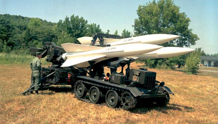 Protivzdušný raketový systém Hawk (Wikimedia Commons / Public Domain)